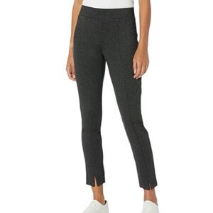 NYDJ Ponte Pull On Knit Leggings with Front Slit Pant